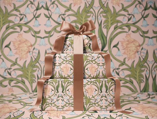 Valley Whispers Floral Wrapping Paper | Blush Rose
