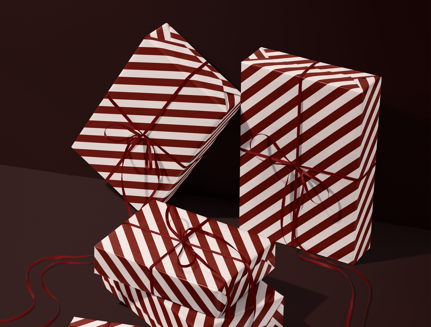 Vintage Classy Christmas Wrapping Paper | Retro Edition