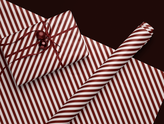 Vintage Classy Christmas Wrapping Paper | Retro Edition