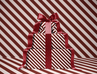 Vintage Classy Christmas Wrapping Paper | Retro Edition